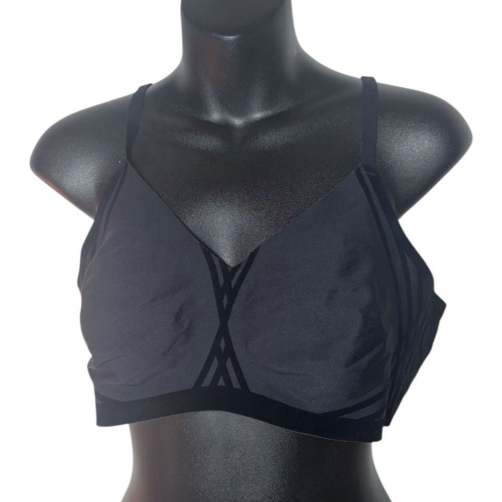 Honeylove women’s silhouette bra black large (no pads)‎ wireless lift support